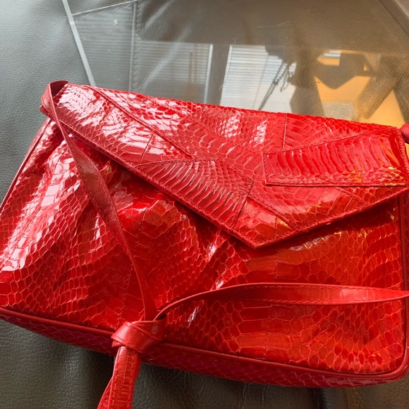 J. Renee Vintage Snake Skin Purse - Picture 5 of 5